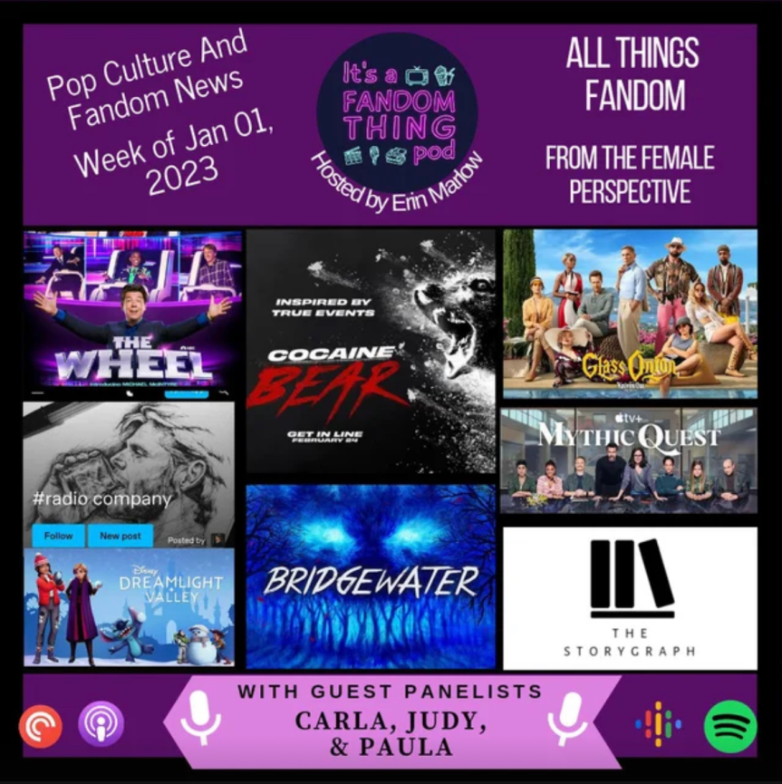 Pop Culture & Fandom News, January 1,&nbsp;2023