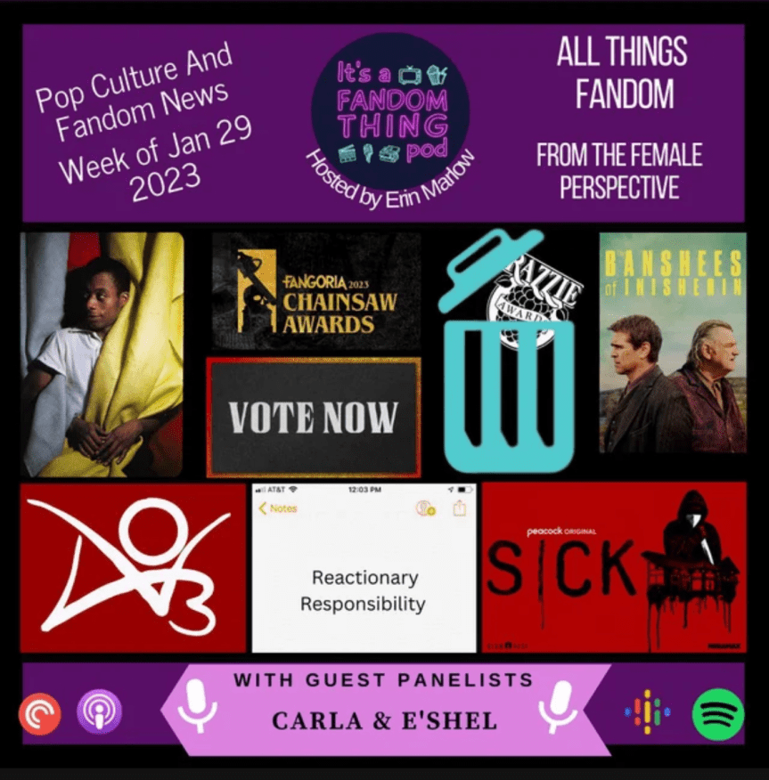 Pop Culture & Fandom News, Jan. 29,&nbsp;2023