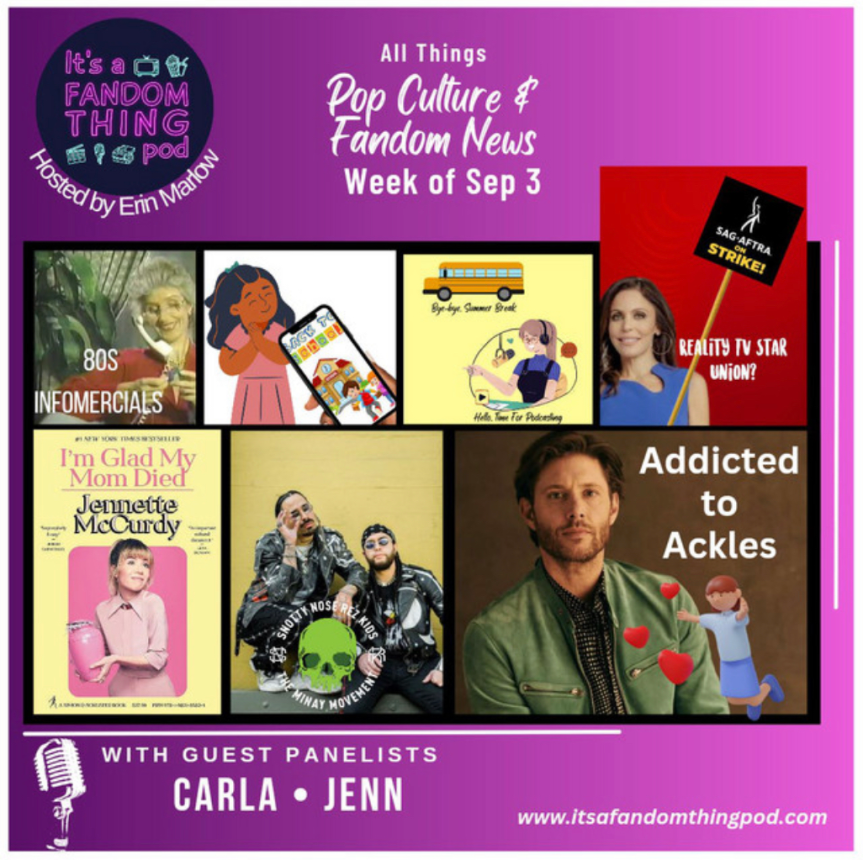 Pop Culture & Fandom News, September 3,&nbsp;2023