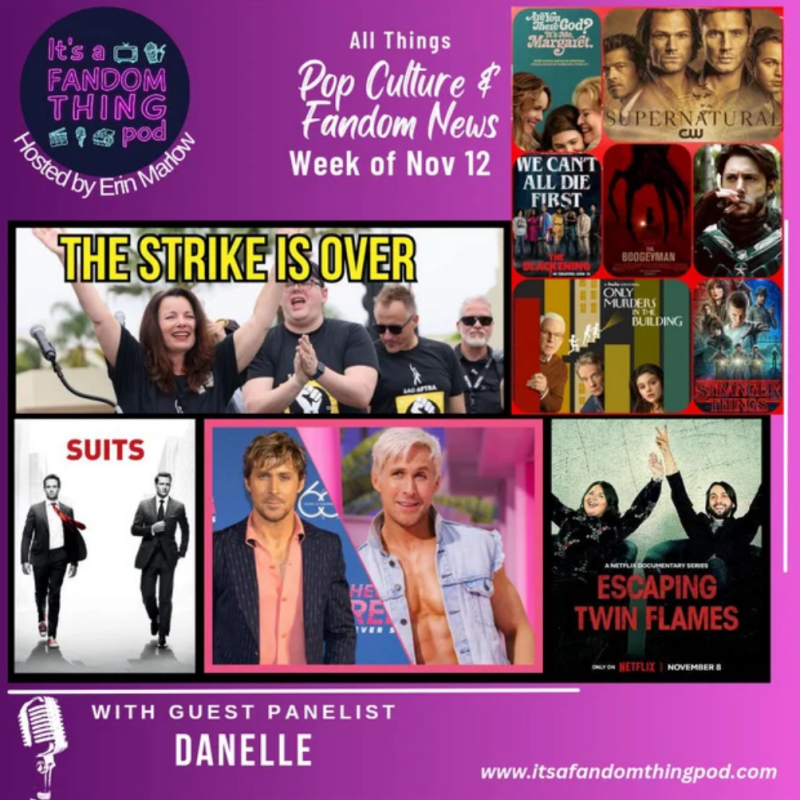 Pop Culture & Fandom News, November 12,&nbsp;2023