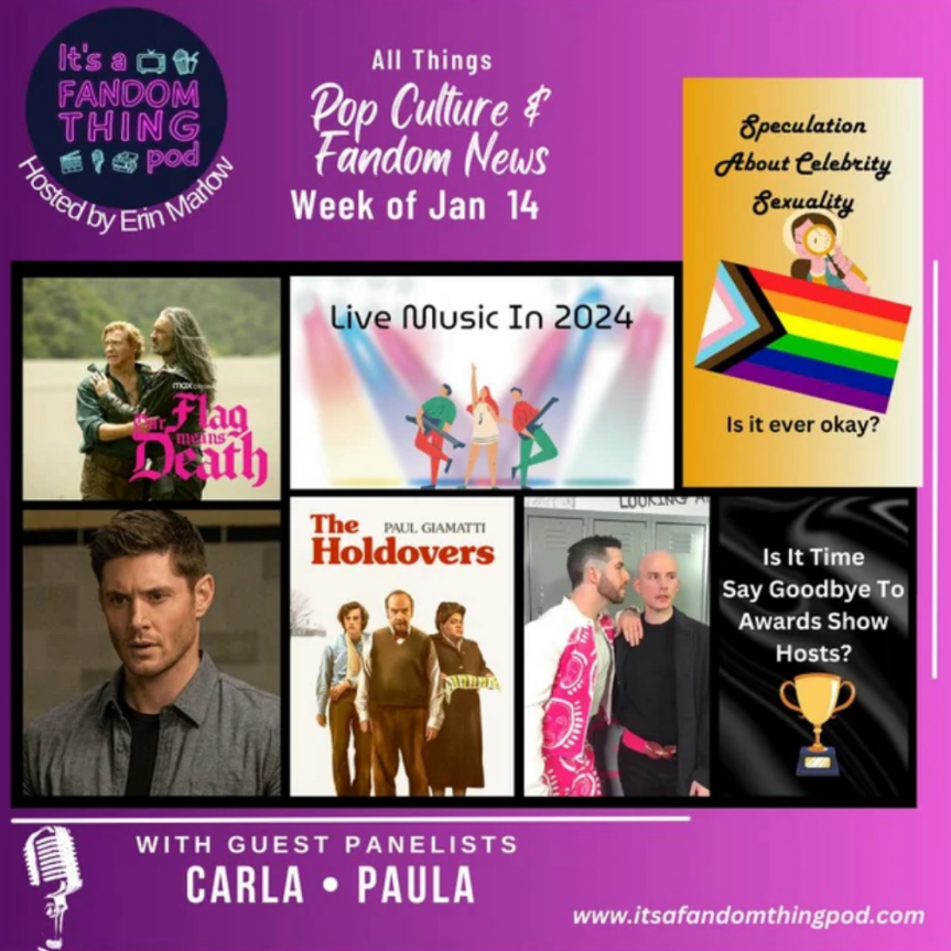 Pop. Culture & Fandom News, January 14,&nbsp;2024