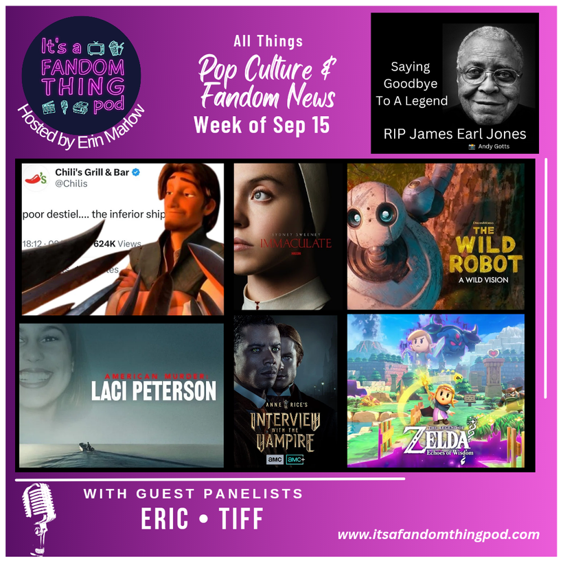 Pop Culture & Fandom News, September 15,&nbsp;2024