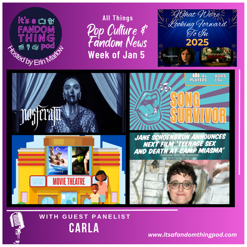 Pop Culture & Fandom News, January 5,&nbsp;2025