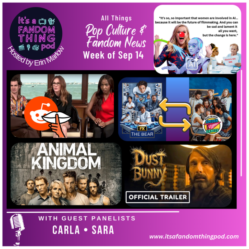 Pop Culture & Fandom News, September 14,&nbsp;2025