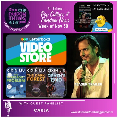 Pop Culture & Fandom News, November 30,&nbsp;2025