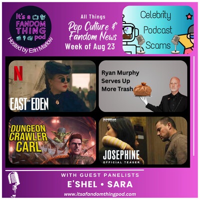 Pop Culture & Fandom News, August 23,&nbsp;2026